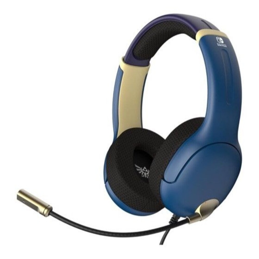 PDP Gaming AIRLITE Wired Headset with Noise-Cancelling Mic for Nintendo ZELDA